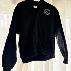 Gymshark Women’s Small Black Legacy Oversized Sweatshirt